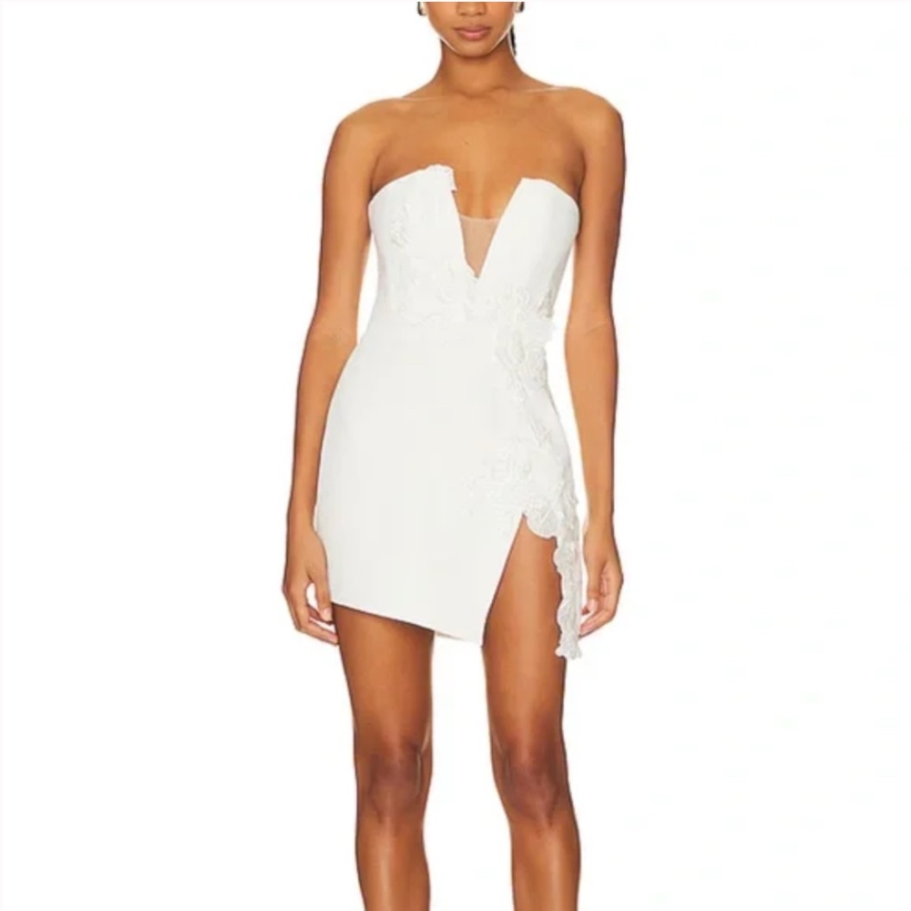 Sau Lee Fleur Mini Dress